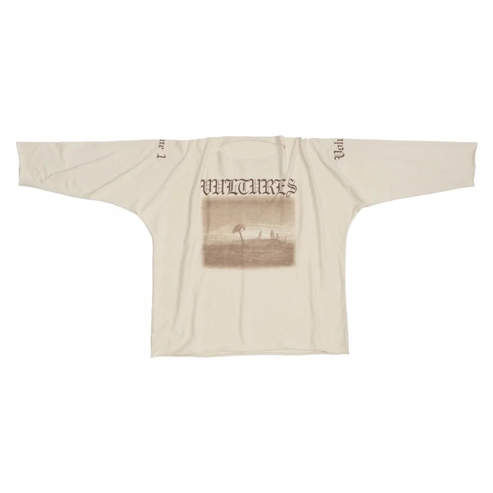 YZY Vultures White Long T